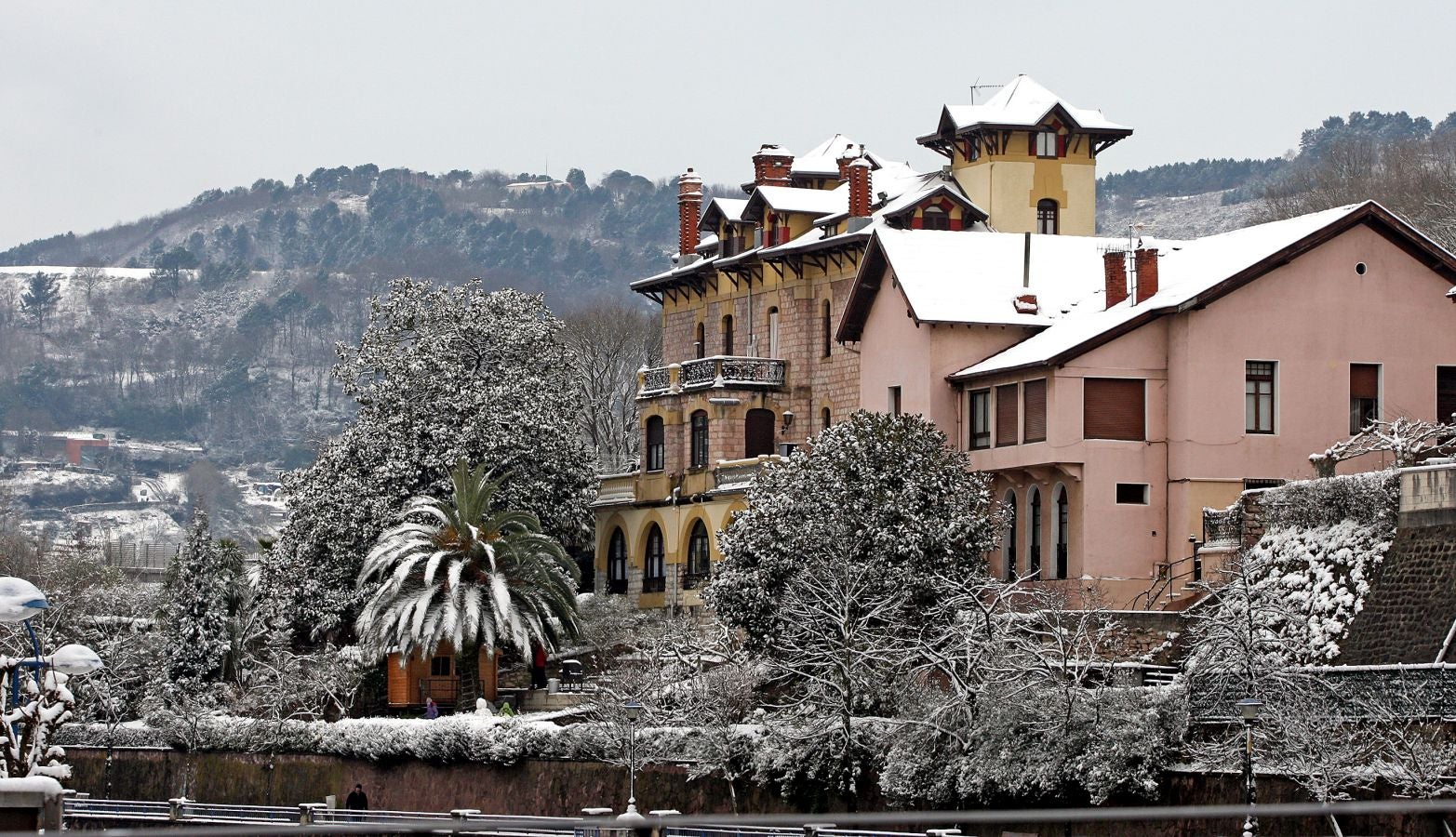 Errenteria bajo la nieve