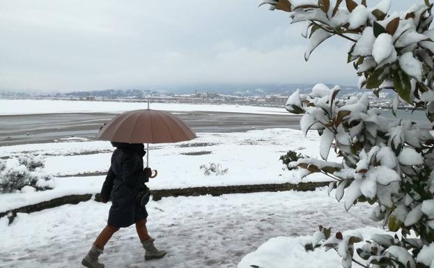 Gipuzkoa, teñida de blanco