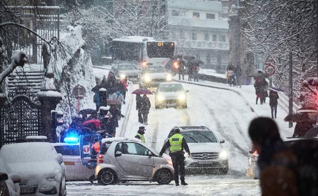 Directo | Estado de la nevada en Gipuzkoa