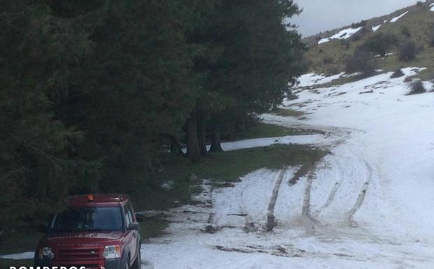 Herida por una caída en el Aitzkorri una holandesa que recorría el Camino de Santiago