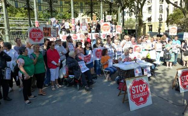 La cifra de desahucios en Euskadi creció un 24,6% en 2017, el mayor aumento del Estado