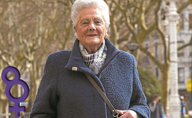 Carmen Pascual, pensionista: «Nos deben toda nuestra vida, empecé a trabajar con nueve años»