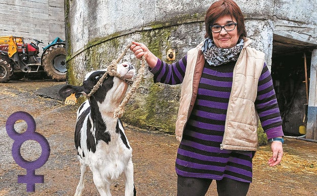 Rosa Arregi, baserritarrra: «¿Qué sería de un caserío sin el trabajo que hacemos las mujeres?»