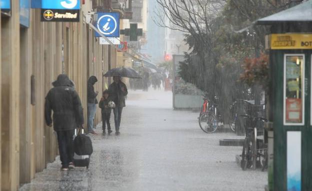Gipuzkoa estará en alerta naranja por nieve el lunes y el martes