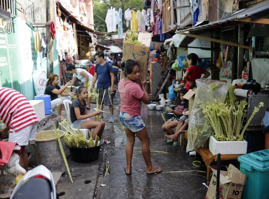Ramos de palma trenzada