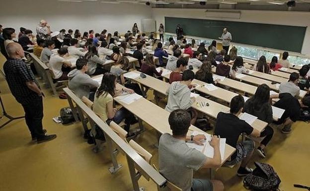 La prueba de acceso a la universidad será el 6, 7 y 8 de junio con las mismas normas