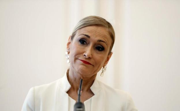 Cifuentes dimite como presidenta de la Comunidad de Madrid