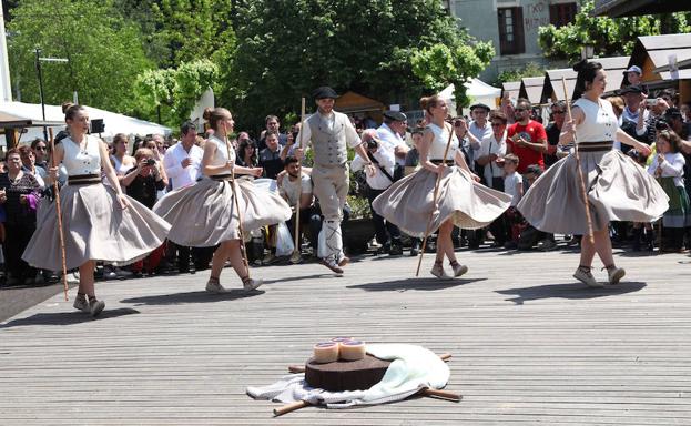 Goiburu convenció al jurado popular en la feria del queso vasco de Idiazabal