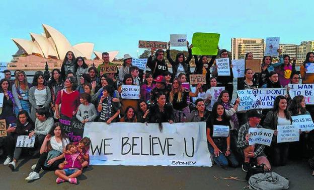 Las protestas llegan a Australia