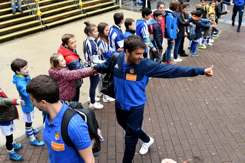 Real Sociedad-Leganés, en imágenes