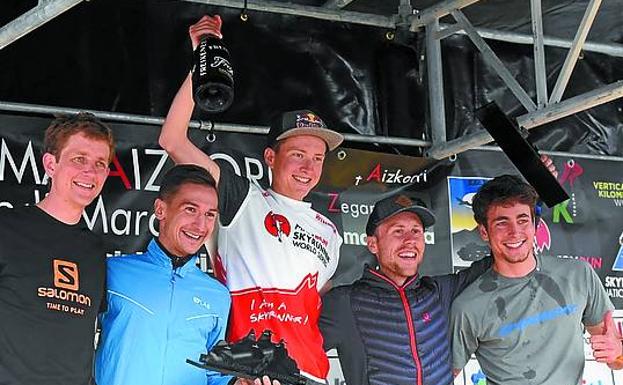 Bonnet, ganador de la Zegama-Aizkorri: «Esto es increíble»