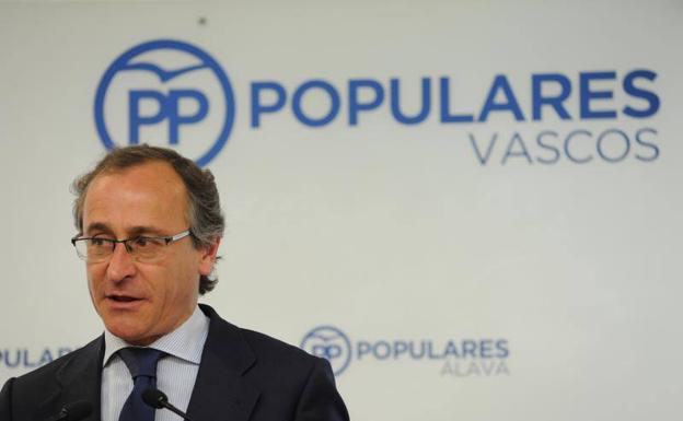 El PP vasco avisa al PNV de que si apoya la moción de censura a Rajoy perderá su apoyo en Euskadi