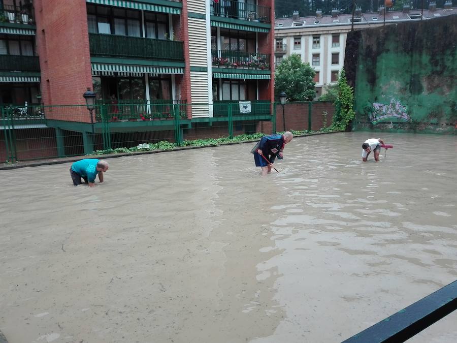 Inundaciones en Antzuola