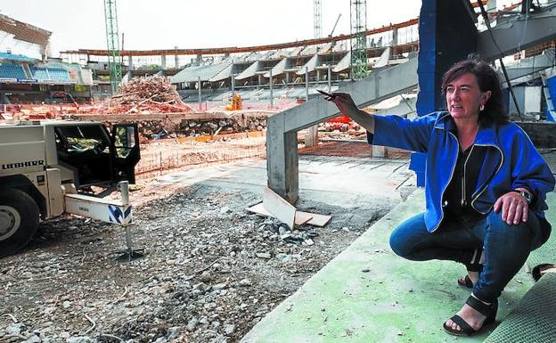 Izaskun Larzabal: «Anoeta va a permitir que la Real Sociedad se enganche al futuro»