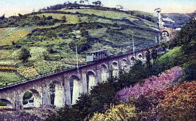El funicular de Artxanda, de inspiración guipuzcoana