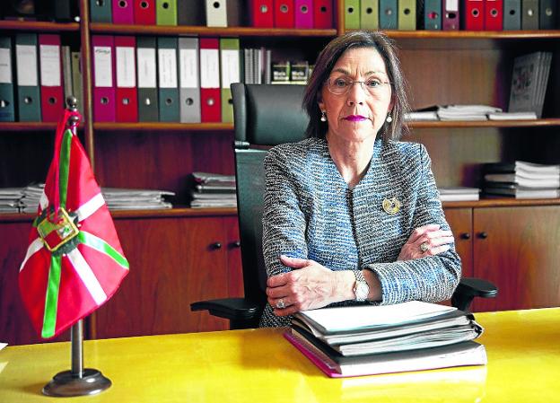 María Jesús Múgica: «Si hay irregularidades irán a la Fiscalía, pero la OPE no se va a anular»