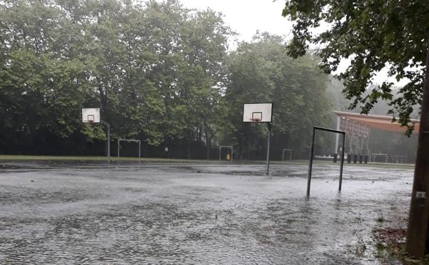 «El agua nos llegaba hasta las rodillas»