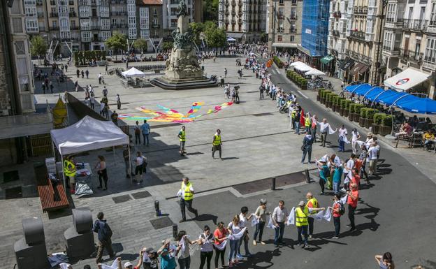 Gure Esku Dago matiza que la dirección no ha pedido dinero a hosteleros de Vitoria