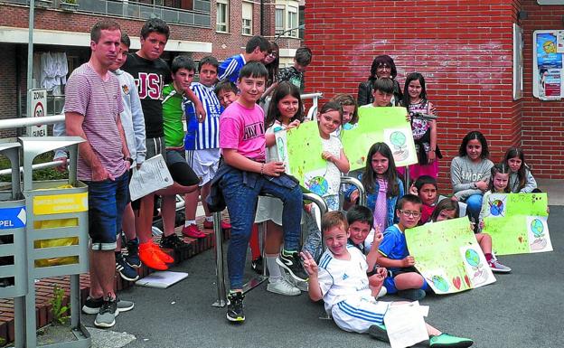 Los alumnos presentan en el Pleno su diagnóstico sobre el cambio climático