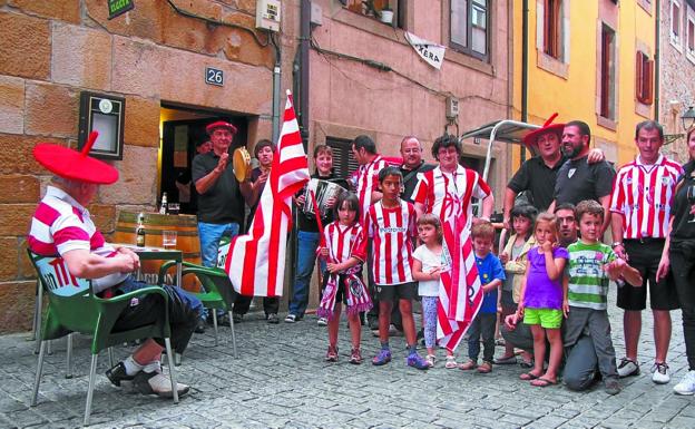 Veinte peñas rojiblancas guipuzcoanas celebran mañana se encuentro anual