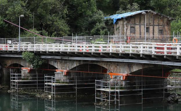 El puente entre Egia y Loiola se abrirá a los coches la segunda quincena de julio