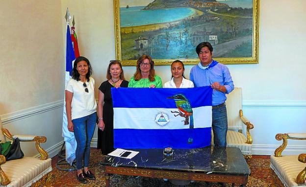 Activistas de Nicaragua visitan Euskadi