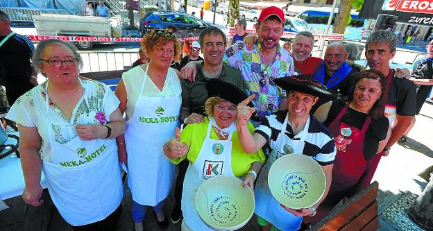 Marmitako y deporte de plata