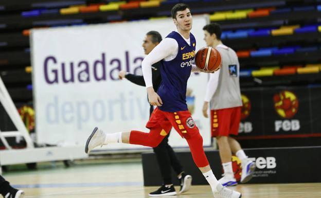 Darío Brizuela, convocado para el partido de España frente a Bielorrusia