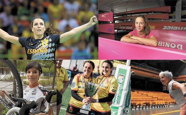 Mujeres cargadas de medallas y triunfos que siempre cobran menos