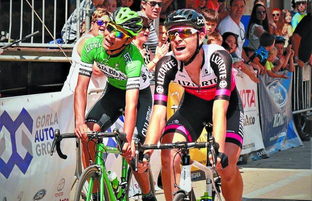 Aritz Kortabarria hogeigarren sailkatu da Antzuola sarian