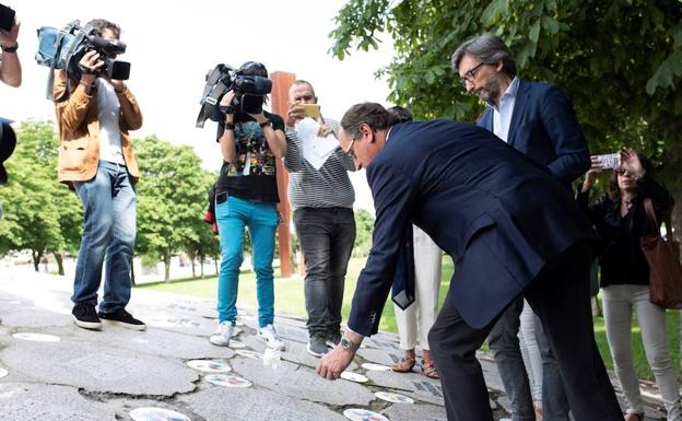 Alonso reivindica la memoria de Miguel Ángel Blanco y advierte de que EH Bildu no logrará «quebrar la convivencia»