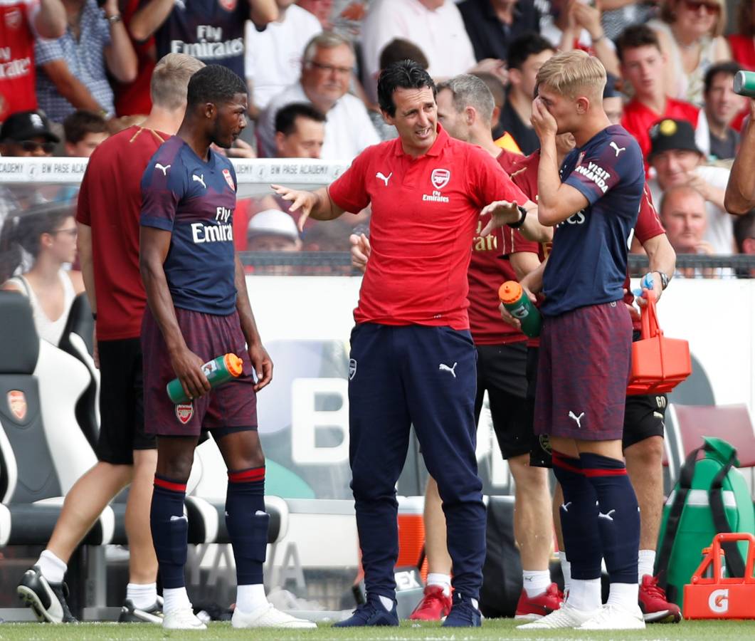 Unai Emery, firme en el Arsenal