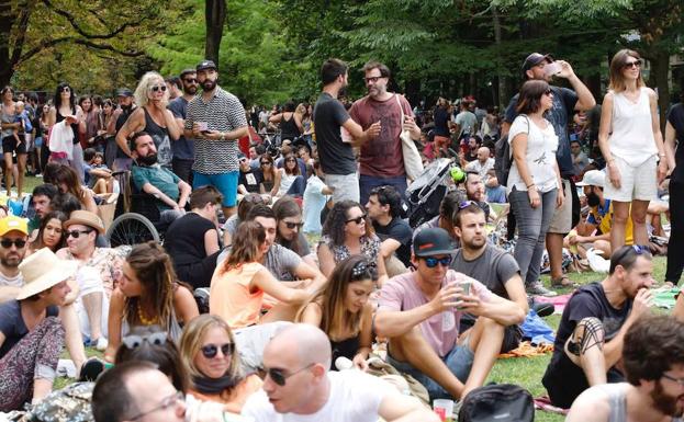 Cristina Enea, el parque de la cumbia y el rock