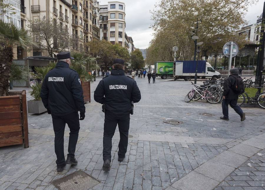 Detienen a un hombre acusado de un delito de robo con violencia en Donostia