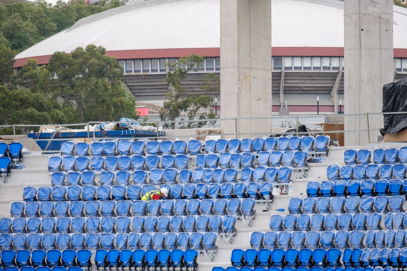 Anoeta luce sus nuevos asientos