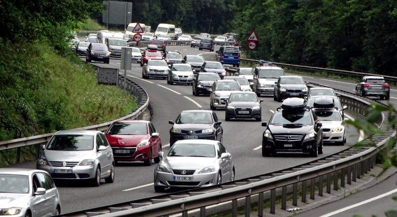 Normalidad en las carreteras de Gipuzkoa tras desaparecer las retenciones por la operación salida