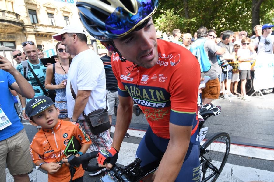 Salida de la Clásica de San Sebastián