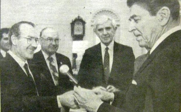 Un lehendakari en la Casa Blanca