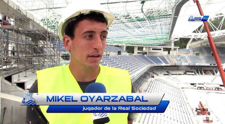 La Real Sociedad difunde un vídeo con elogios de Oyarzabal al nuevo Anoeta