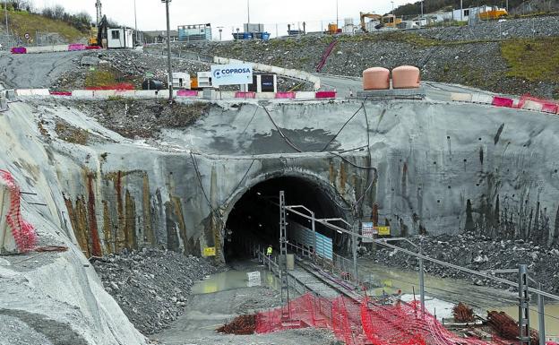 Las obras del TAV en Gaintxurizketa se licitarán de nuevo tras seis meses paradas