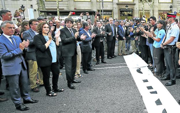 El Gobierno Vasco no irá a Barcelona a los actos del 17-A y esquivará la polémica