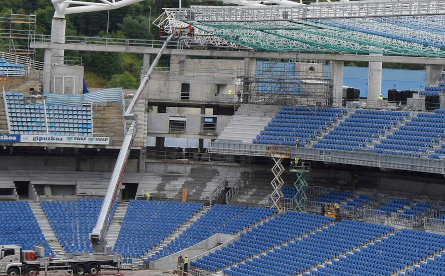 Anoeta a un mes de su estreno