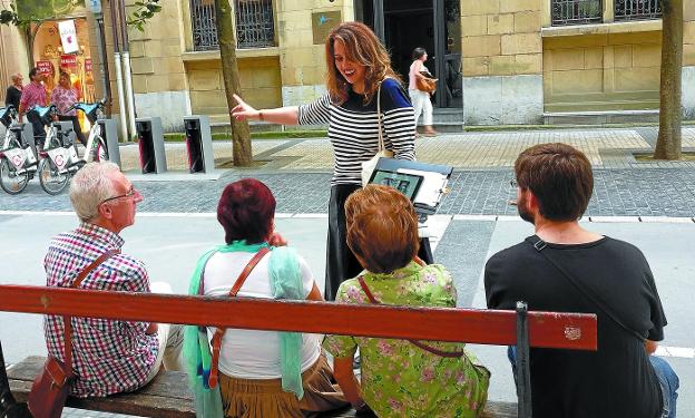 La historia de Donostia, a pie
