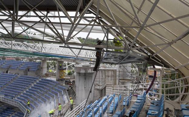 La Real Sociedad reubica a los socios del fondo norte