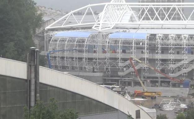 Anoeta luce sus «bananas»