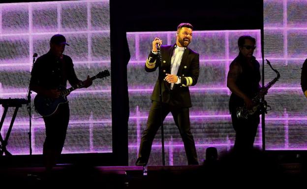 Ricky Martin, en San Sebastián: «Intento no sobrepasar la fina línea de lo sensual a lo vulgar»