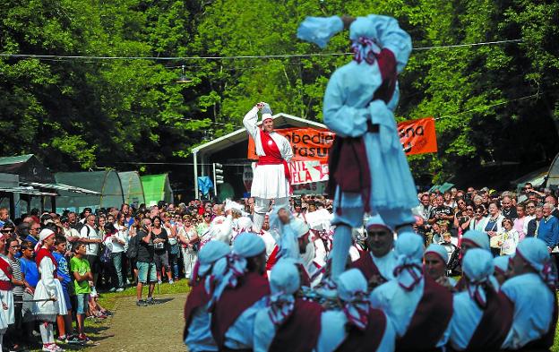 Casi todo listo para la fiesta de Arrate