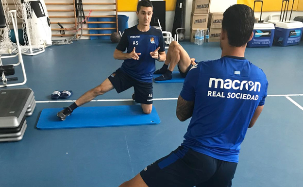 Willian José ya se machaca en el gimnasio para volver cuanto antes
