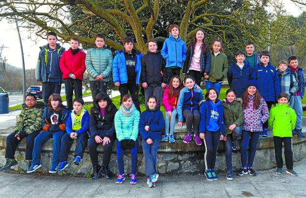 La historia de Añorga, según los escolares