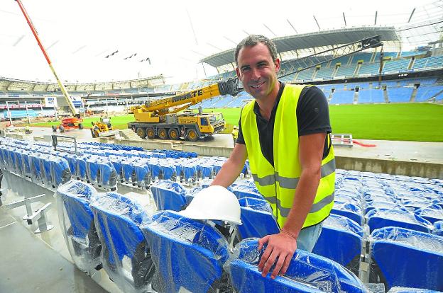 Díaz de Cerio: «Se van a poder celebrar de nuevo los goles cara a cara con los aficionados»